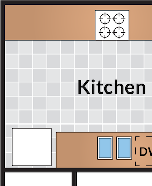 1 Bedroom - 02 Tier